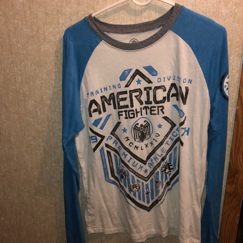 American Fighter Long Sleeve - Men’s Medium